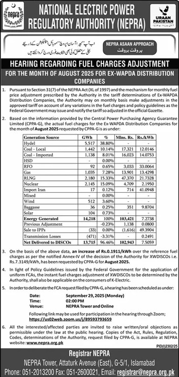 National Electric Power Regulatory Authority Islamabad Tender Notice
